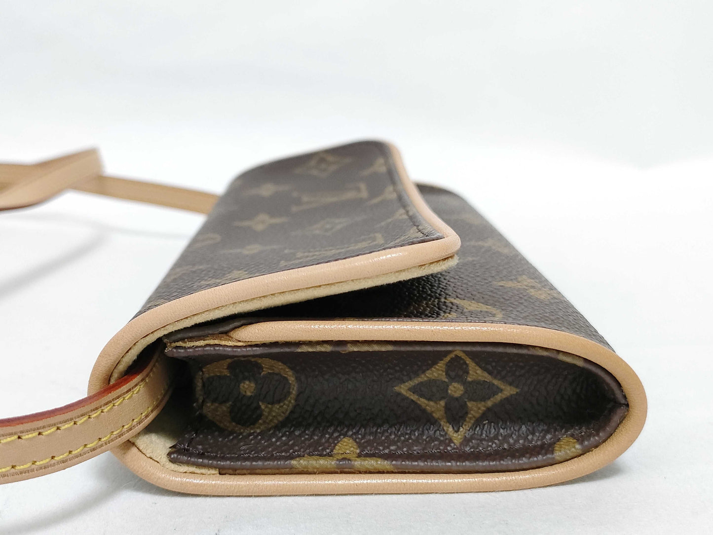 LOUIS VUITTON M51854 Monogram Louis Vuitton Monogram Pochette Twin PM Shoulder Bag