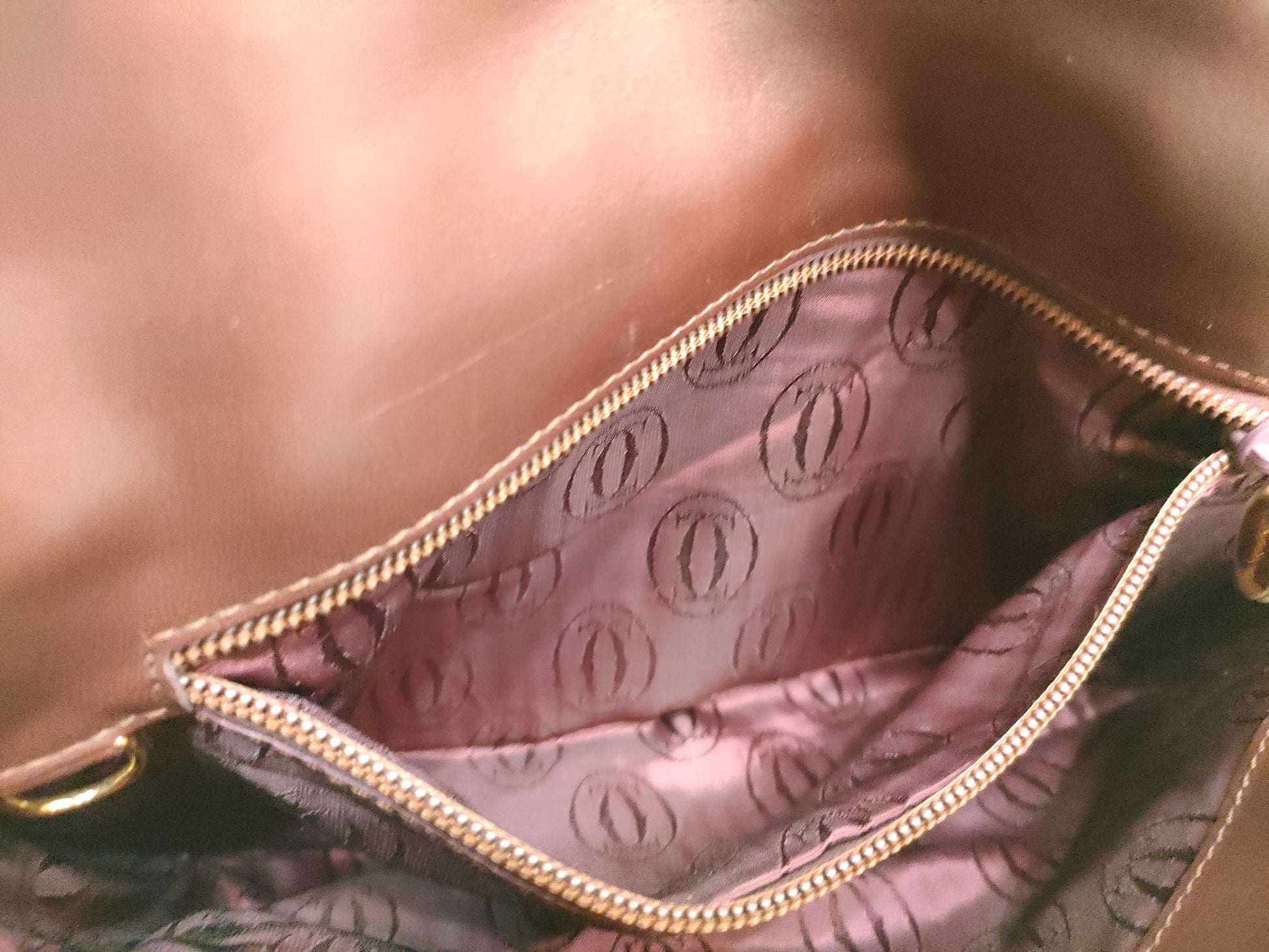 Cartier Must Cartier Trinity Must Line Shoulder Bag Leather Bordeaux Shoulder Bag