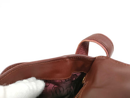 Cartier Must Cartier Trinity Must Line Shoulder Bag Leather Bordeaux Shoulder Bag