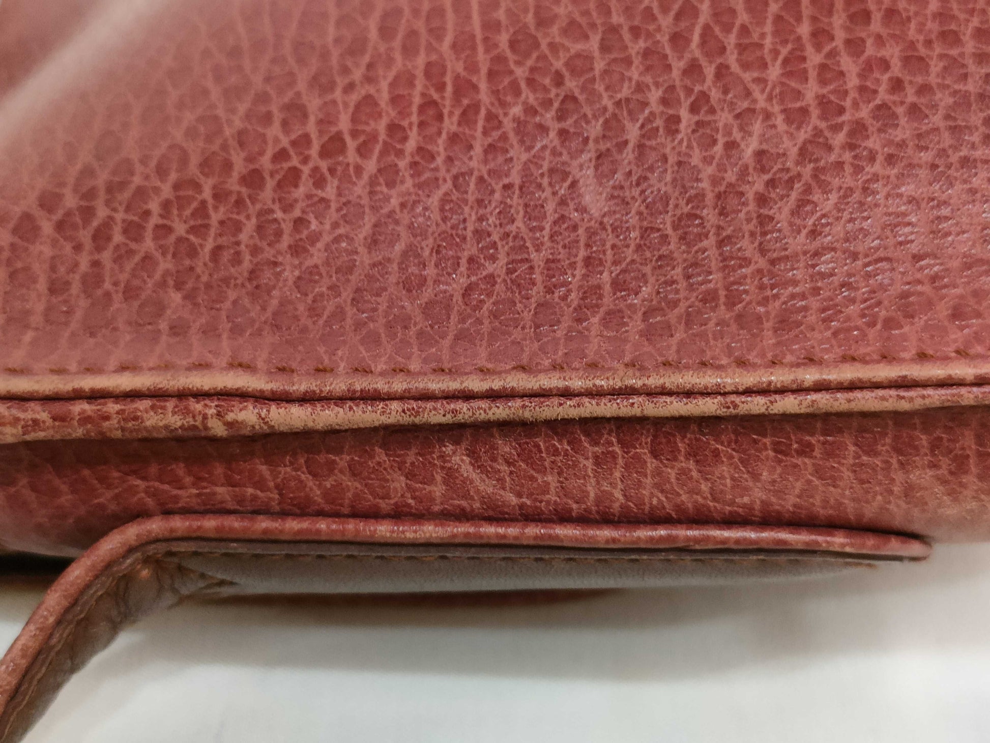 Cartier Must Cartier Trinity Must Line Shoulder Bag Leather Bordeaux Shoulder Bag