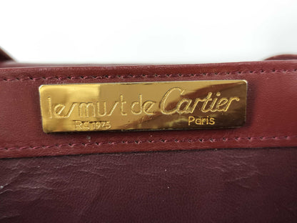 Cartier Must Cartier Must Line Flap Hardware Shoulder Bag Vintage Shoulder Bag