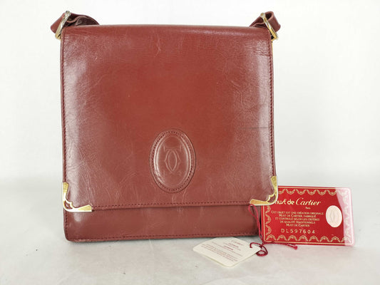 Cartier Must Cartier Must Line Flap Hardware Shoulder Bag Vintage Shoulder Bag