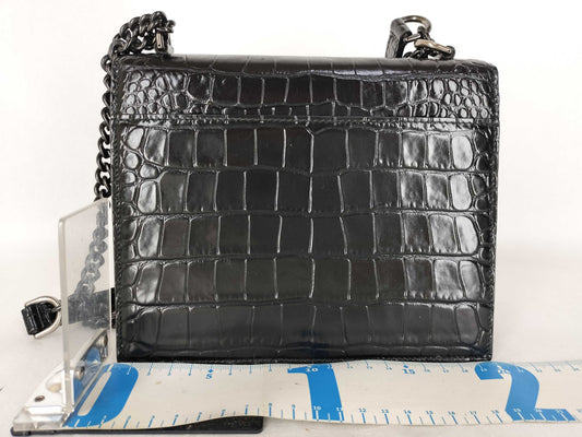 BALENCIAGA BALENCIAGA Satchel Crocodile Embossed Chain Shoulder Bag Shoulder Bag