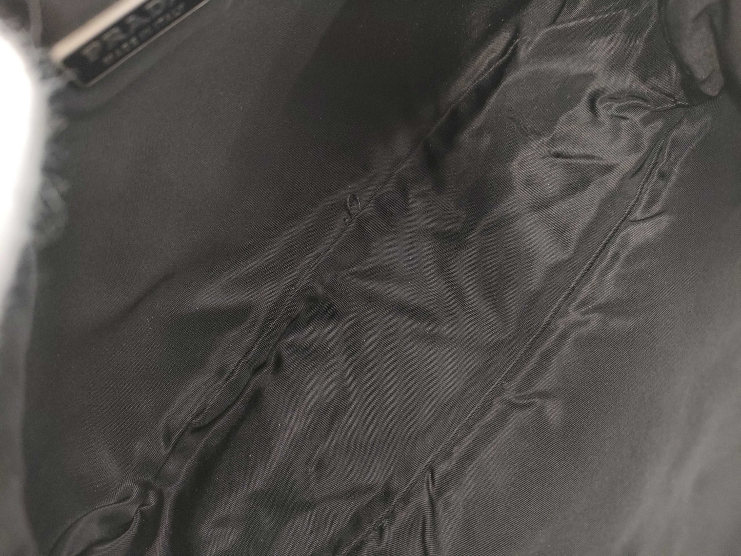 PRADA Nylon Prada Accessory Pouch