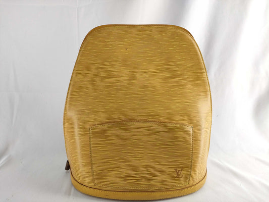 LOUIS VUITTON Epi FR - Louis Vuitton Epi Gobelins Yellow backpack