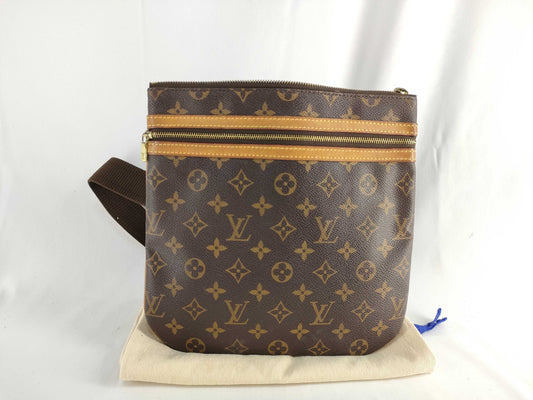 LOUIS VUITTON M40044 Monogram HK-LV M40044 Pochette Bosphore shoulder bag