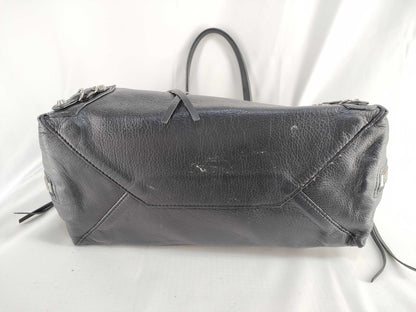 BALENCIAGA PH - Balenciaga Papier A6 Black Leather Handbag