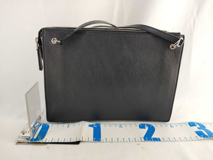 FENDI PH - Fendi Vitello dolce Studded Mini 2-Journey Leather Crossbody Bag Shoulder Bag