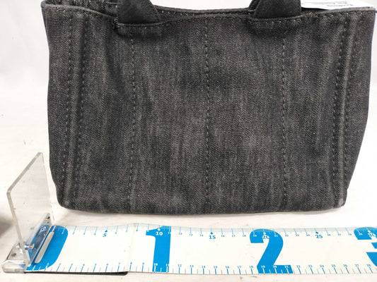PRADA Prada Canapa Denim 2-Way Handbag 1BG439 Handbag