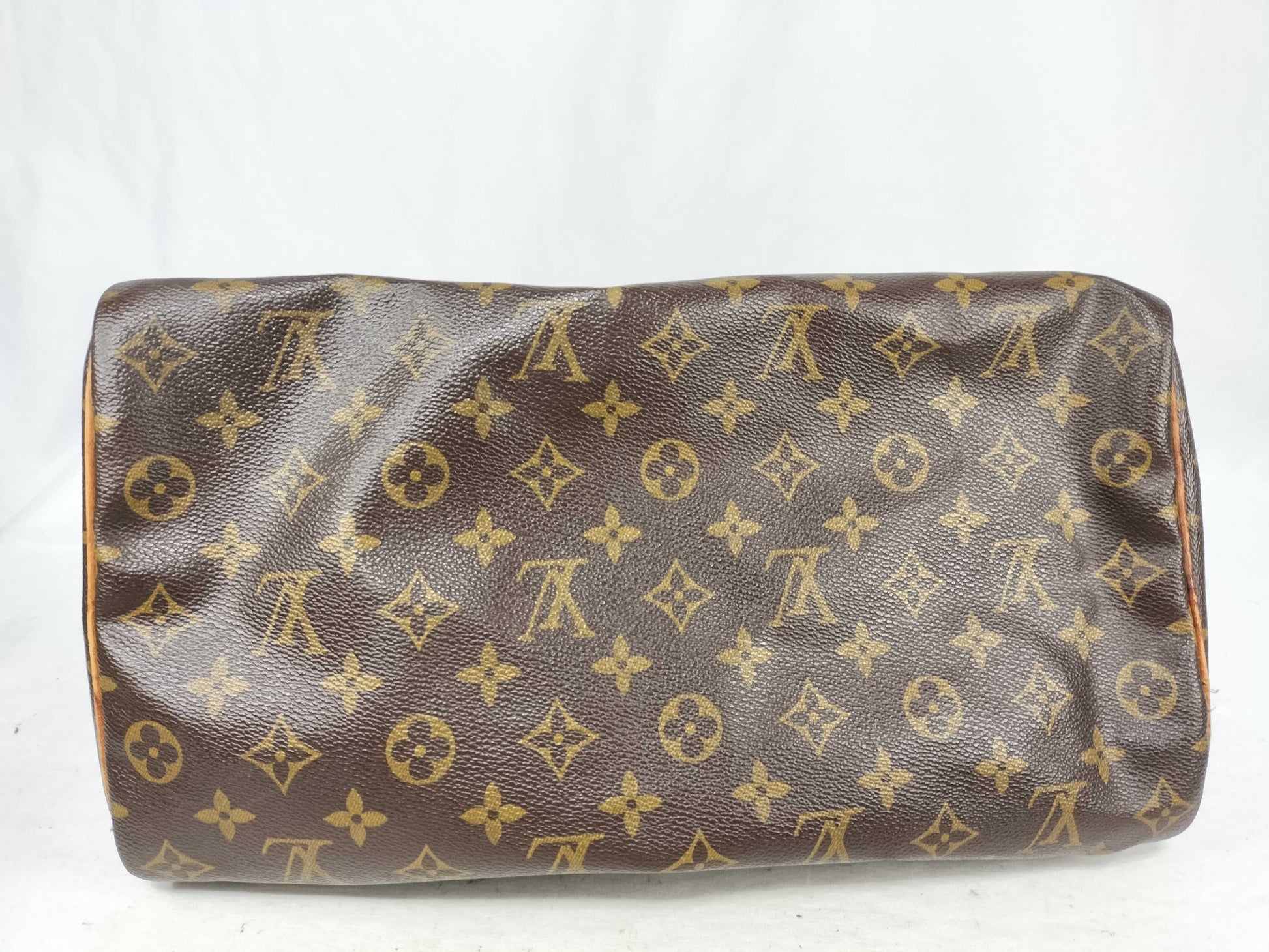 LOUIS VUITTON M41524 Monogram Louis Vuitton Speedy 35 M41524 MB8904 Brown Handbag