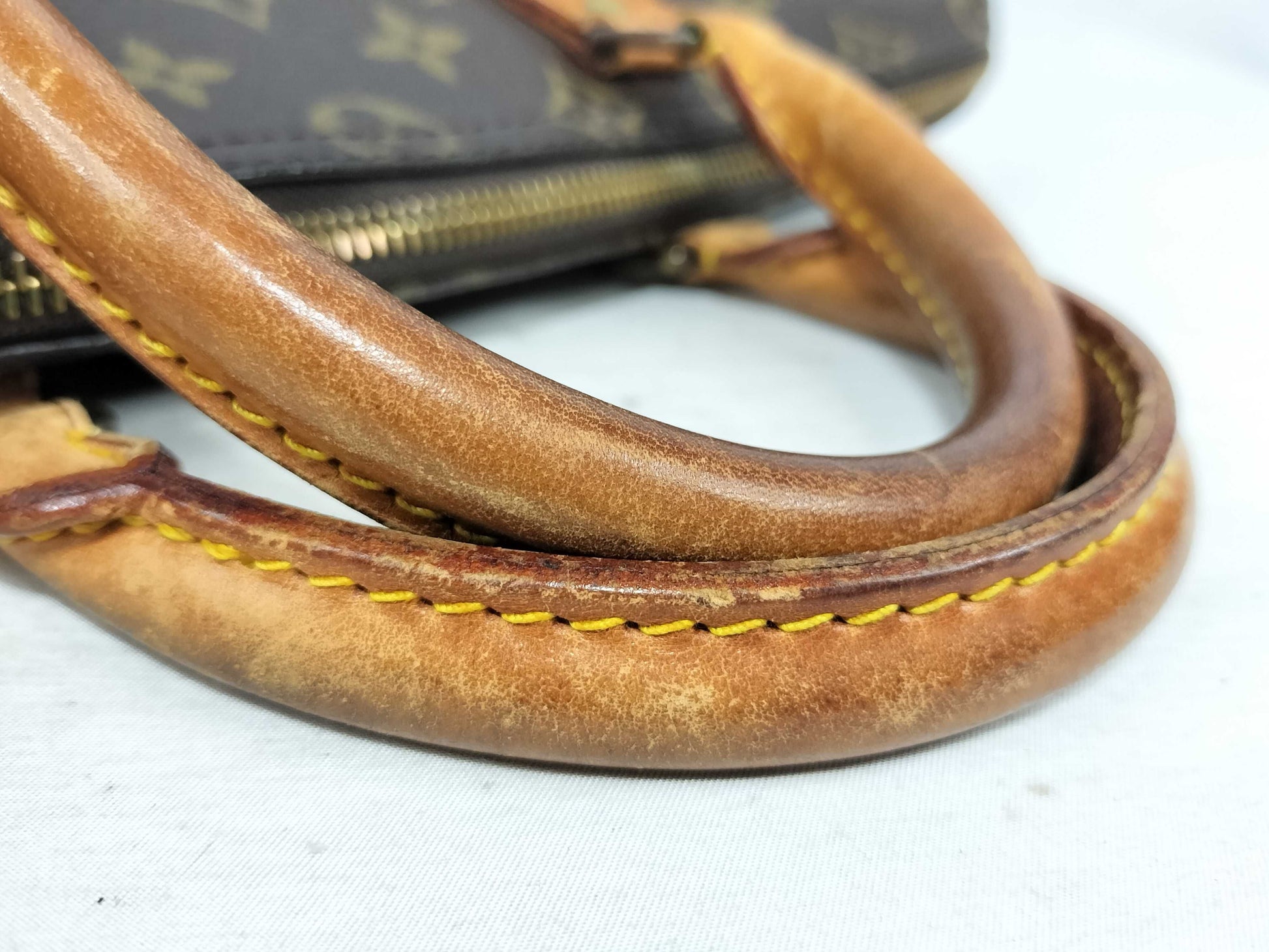 LOUIS VUITTON M41524 Monogram Louis Vuitton Speedy 35 M41524 MB8904 Brown Handbag