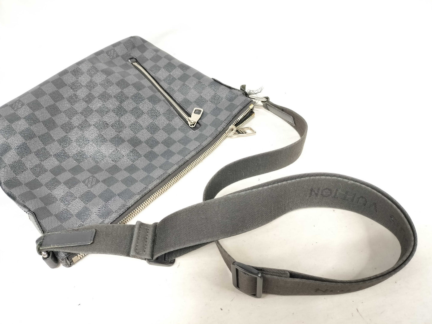 LOUIS VUITTON N41211 Damier Graphite Mick PM Shoulder Bag N41211 SR0124