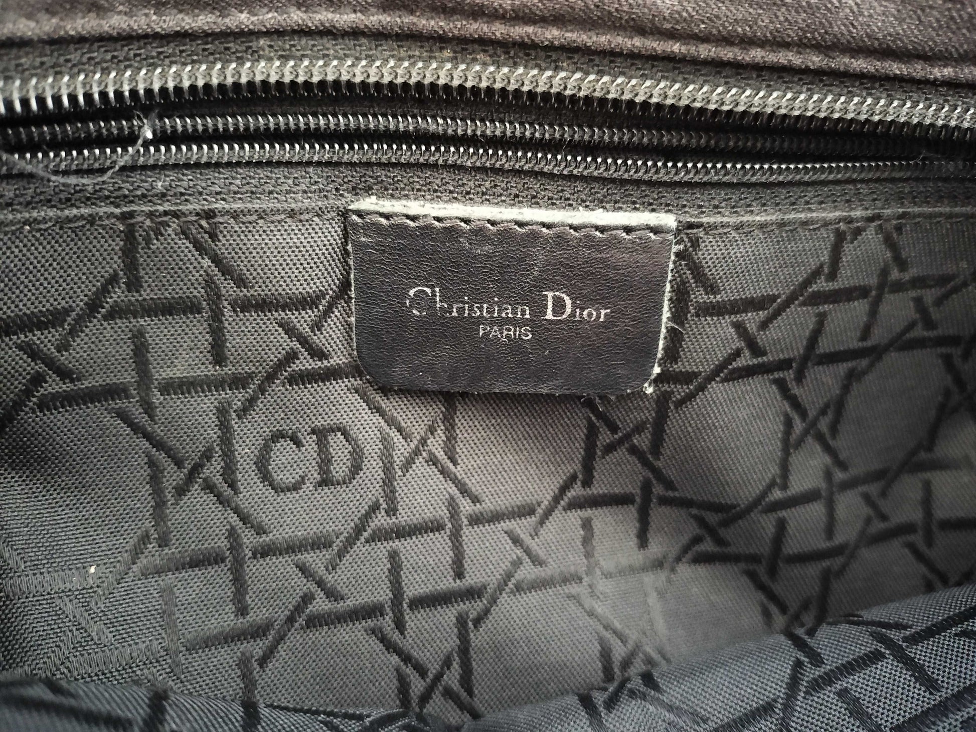 Dior Lady Dior Christian Dior Lady Dior Cannage Nylon Handbag