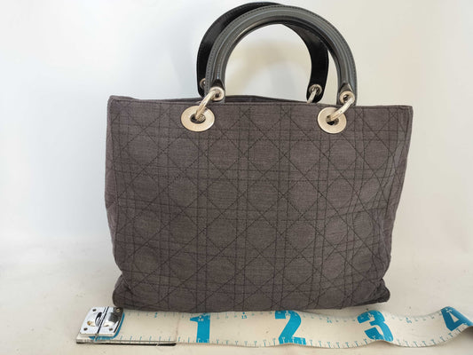 Dior Lady Dior Christian Dior Lady Dior Cannage Nylon Handbag