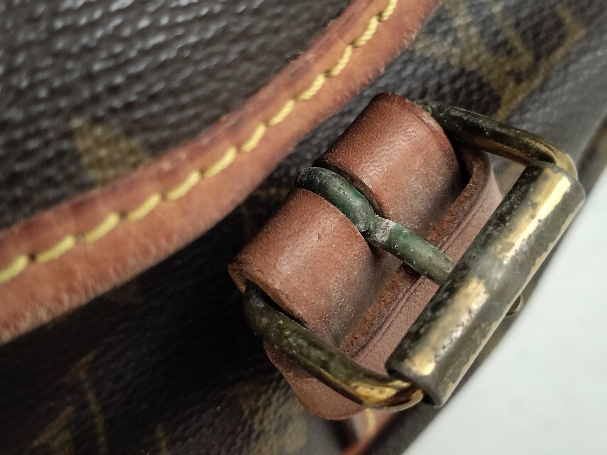 LOUIS VUITTON M42254 Monogram Saumur 35 M42254 Brown Shoulder Bag