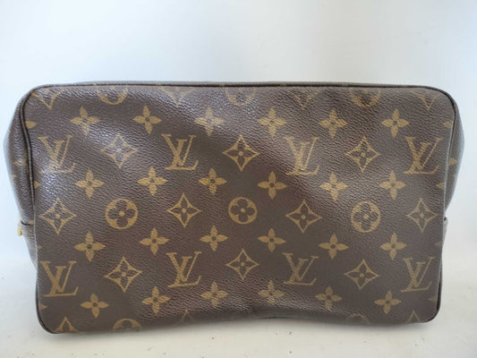 LOUIS VUITTON M47522 Monogram True Toilet M47522 Brown Pouch
