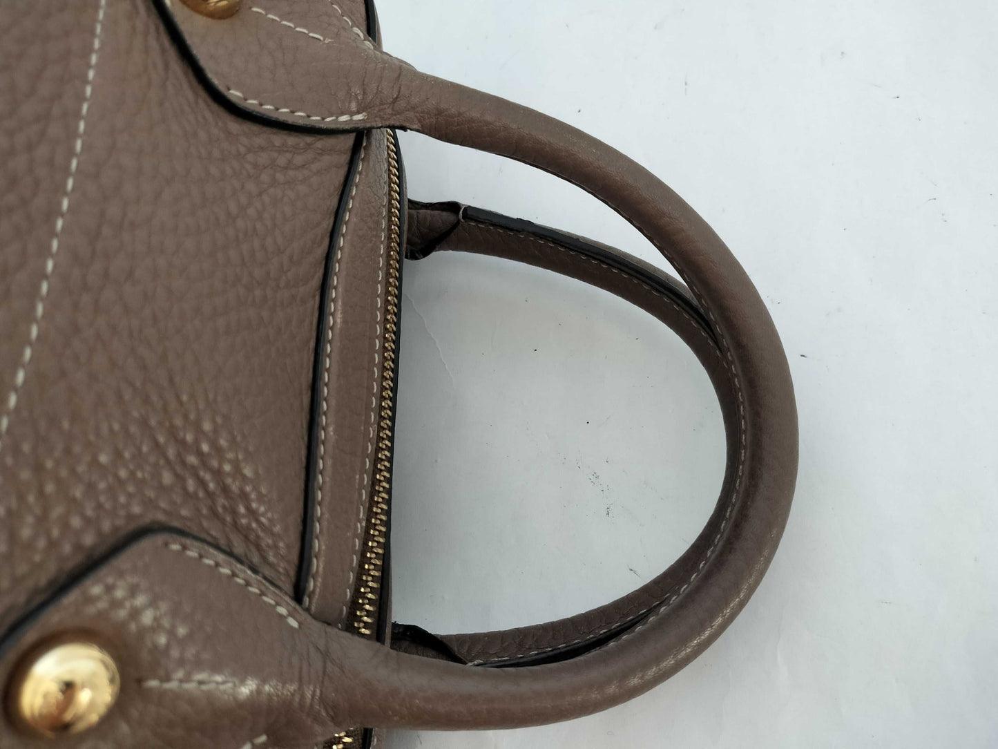 LOEWE May 28 Leather x Ostrich 2-Way Shoulder Bag Handbag