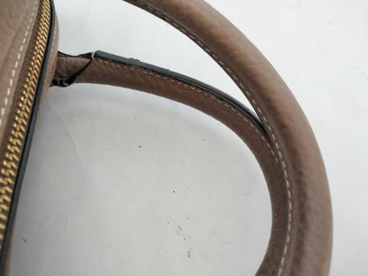 LOEWE May 28 Leather x Ostrich 2-Way Shoulder Bag Handbag
