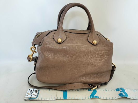 LOEWE May 28 Leather x Ostrich 2-Way Shoulder Bag Handbag