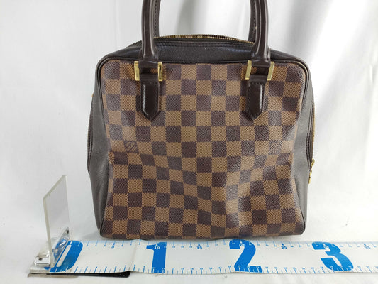 LOUIS VUITTON N51150 Damier Brera Handbag VI0918 Brown