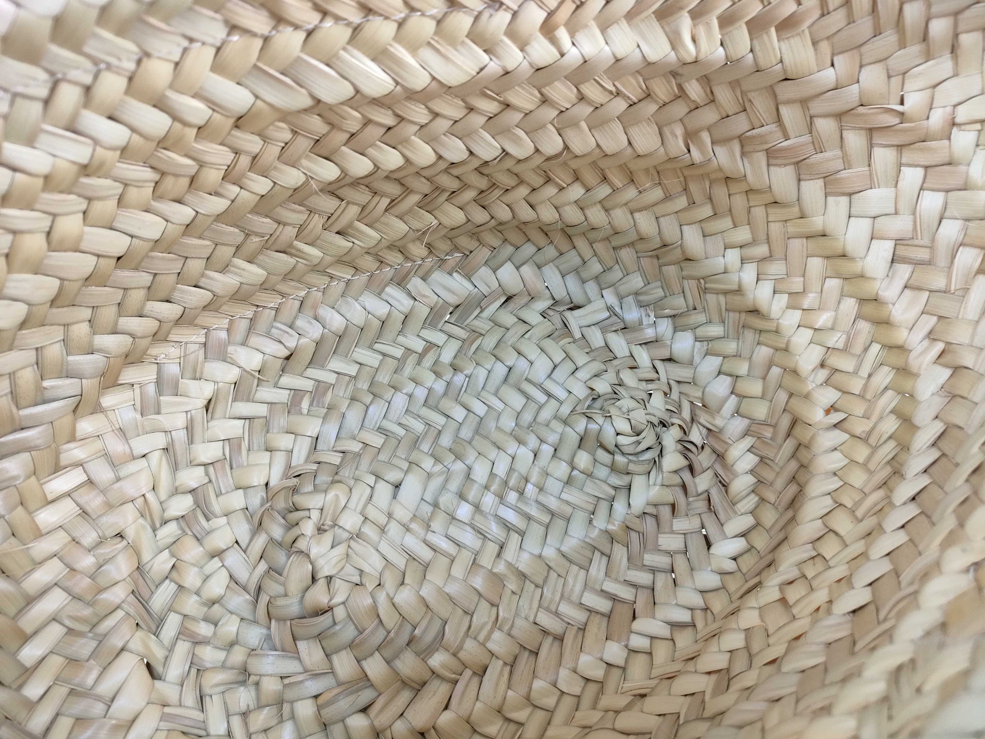 LOEWE Basket Small Raffia and Leather Basket Bag Beige Handbag