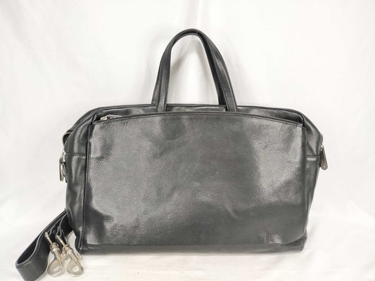 Maison Margiela 4-Stitch Leather Shoulder Bag Black Shoulder Bag