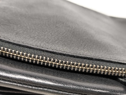 Maison Margiela 4-Stitch Leather Shoulder Bag Black Shoulder Bag