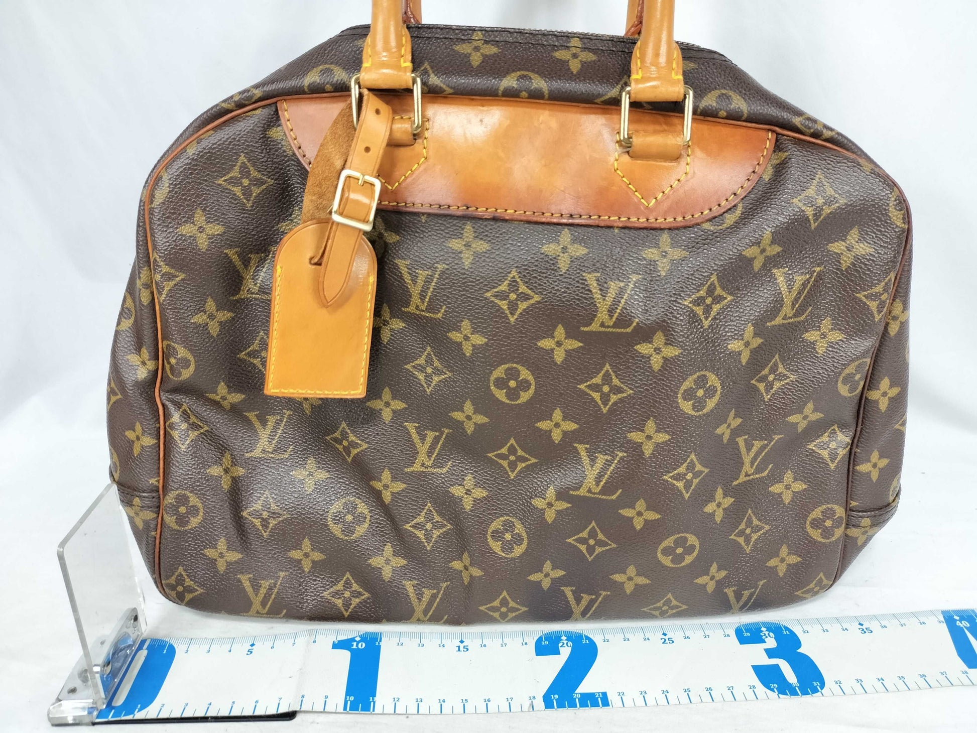 LOUIS VUITTON M42228 Monogram Trouville M42228 VI0964 Brown Handbag