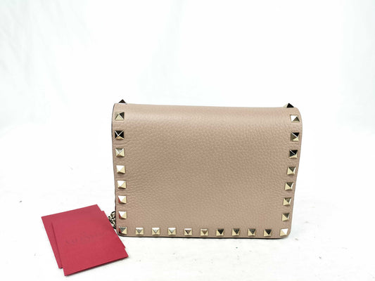 VALENTINO QT - Valentino Garavani Rockstud leather crossbody bag shoulder bag