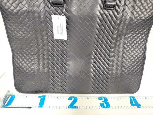 BOTTEGA VENETA Intrecciato HK - Bottega Veneta Intrecciato Leather Business Bag