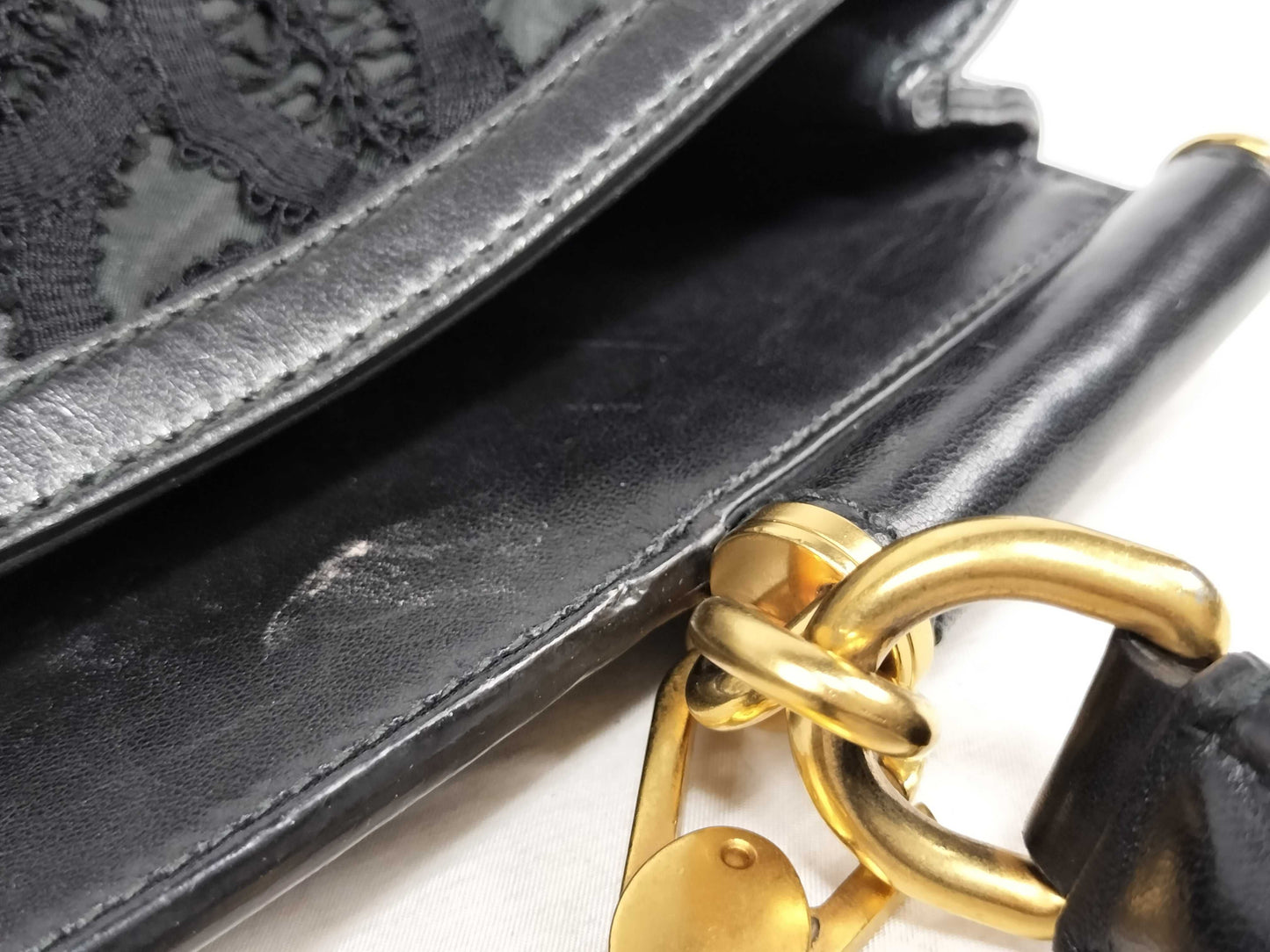 DOLCE&GABBANA DU-Dolce & Gabbana Sicily Leather 2-Way Handbag Black