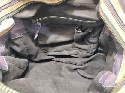 Miu Miu Miu Miu Vintage Leather Tote Bag Y2K Boston Bag