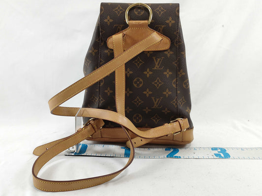 LOUIS VUITTON M 51136 Monogram LOUIS VUITTON Louis Vuitton Montsouris MM Monogram Backpack Rucksack M51136 Rucksack