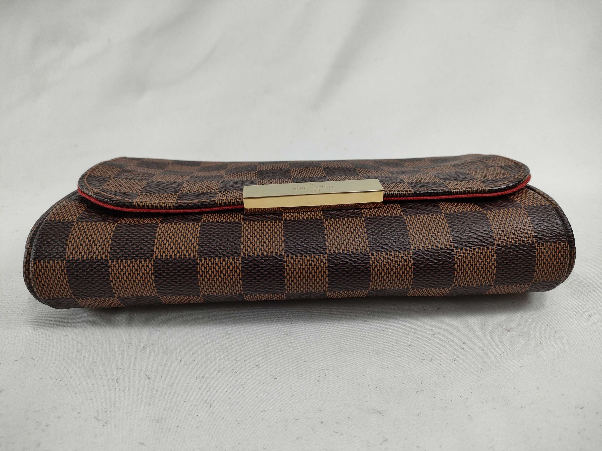 LOUIS VUITTON N 41276 Damier LOUIS VUITTON Favorite PM Damier 2-Way Shoulder Bag Chain Clutch Bag N41276 Shoulder Bag
