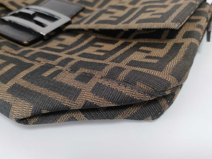 FENDI Zucca Mamma Bucket Handbag