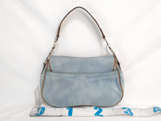 Dior Saddle Bag Denim Handbag