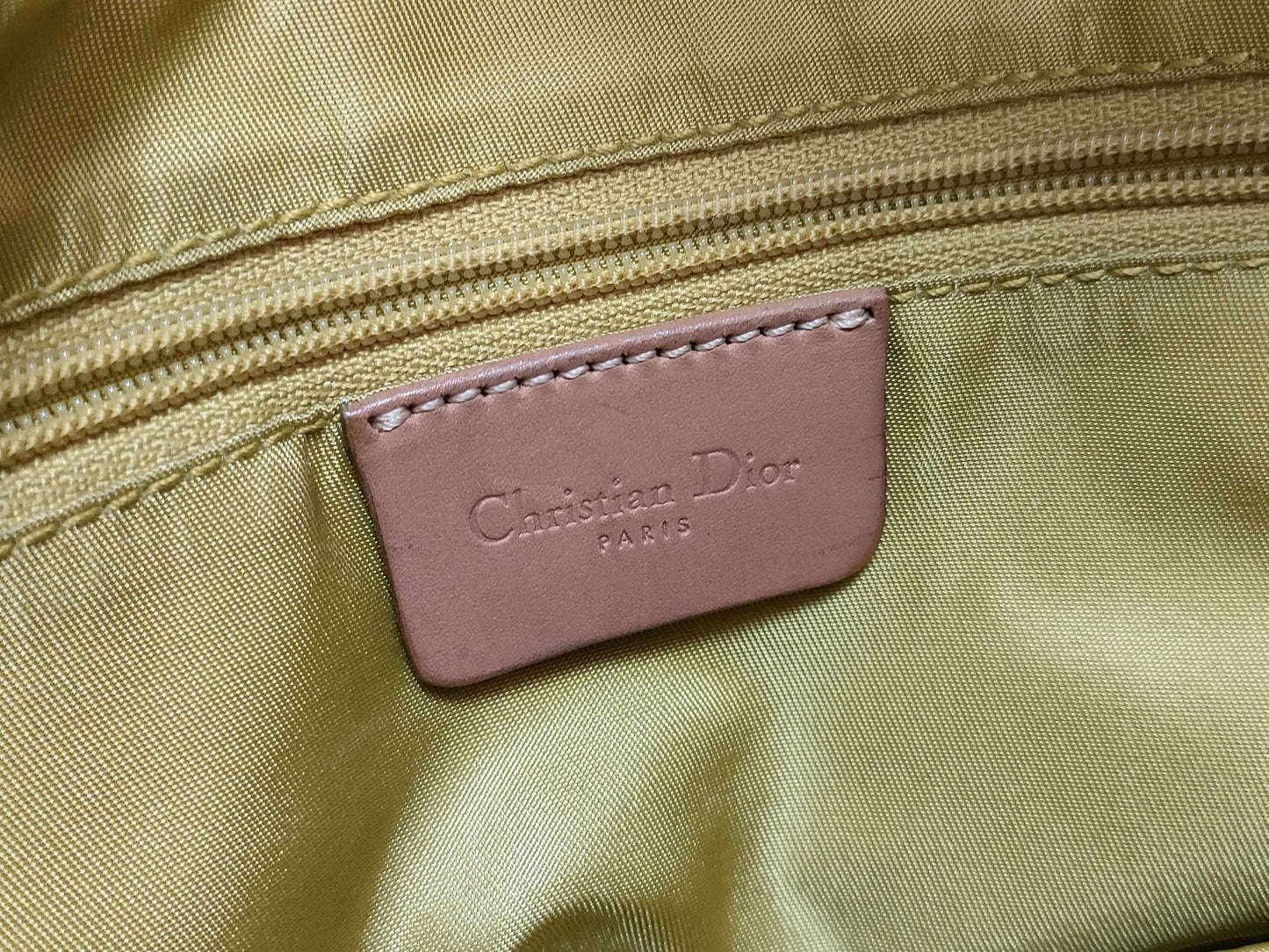 Dior Saddle Bag Denim Handbag