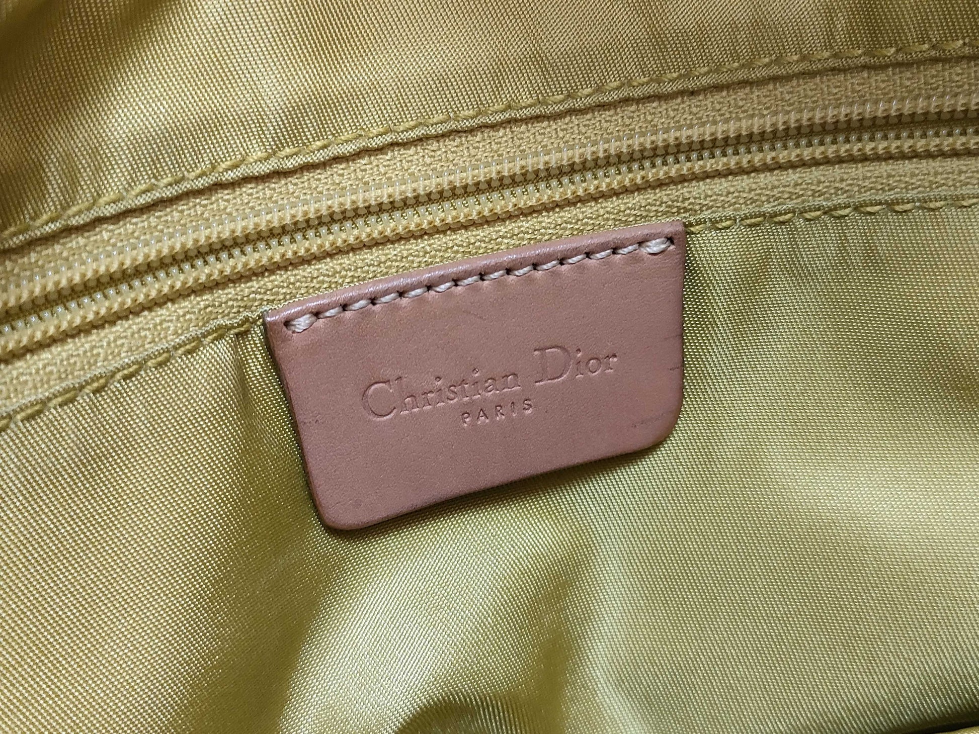 Dior Saddle Bag Denim Handbag
