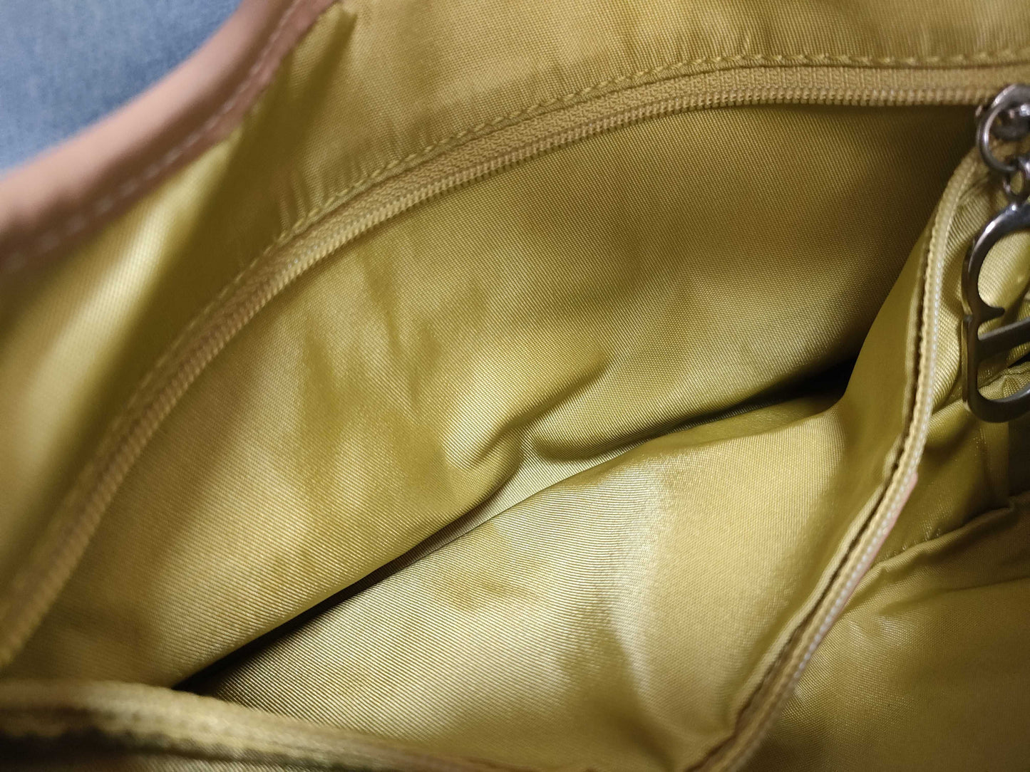 Dior Saddle Bag Denim Handbag