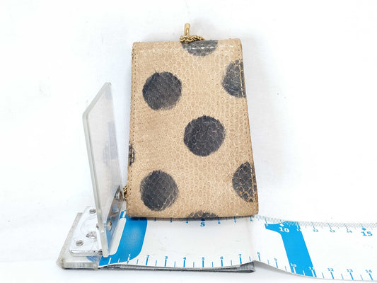 FENDI Polka Dot Lady Rock Python Shoulder Bag