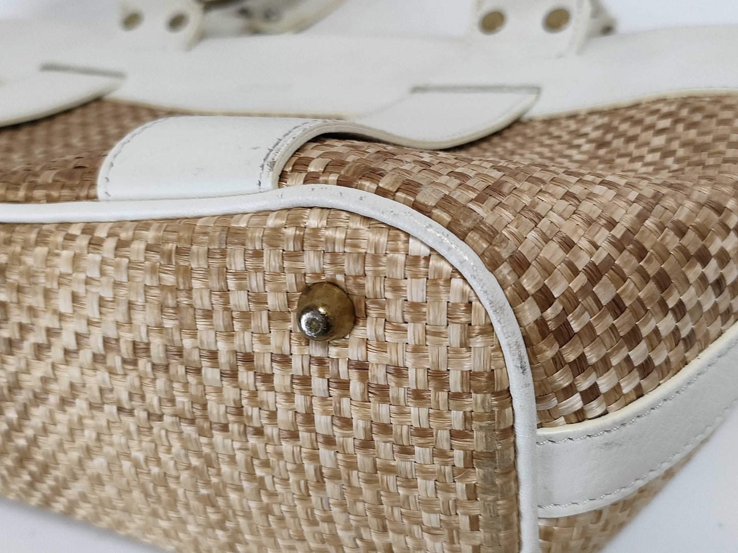 Chloe raffia handbag handbag