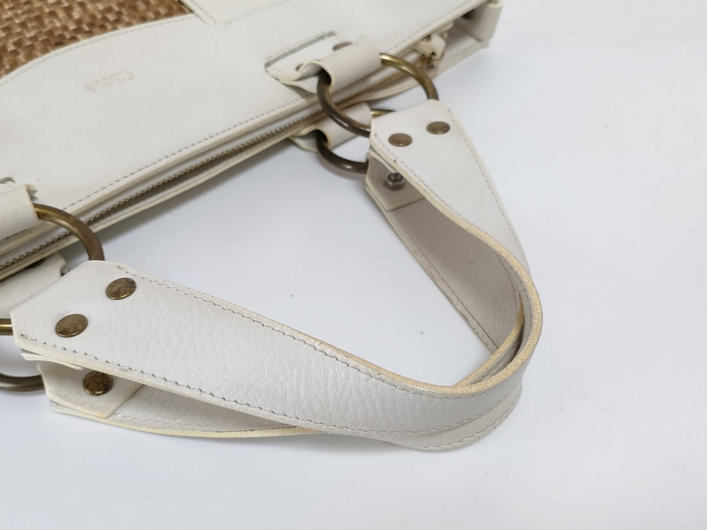 Chloe raffia handbag handbag