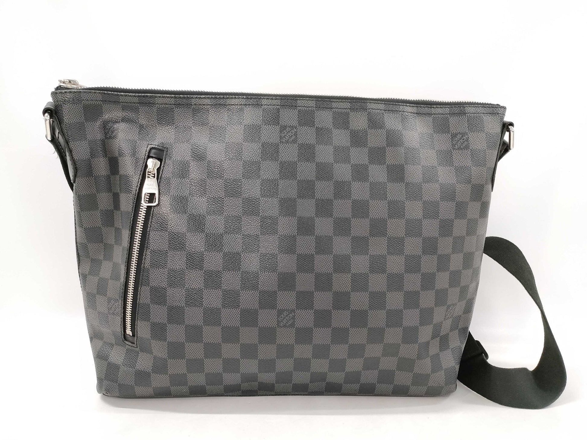 LOUIS VUITTON Damier Graphite / Mick MM N41106 Shoulder Bag