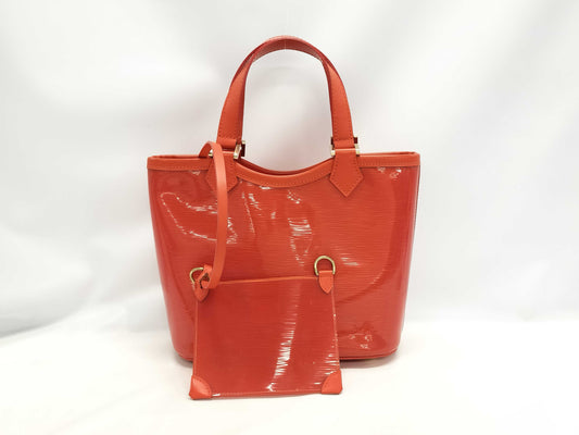 LOUIS VUITTON Mini Lagoon Bay Handbag M92262 Orange Gold Hardware Epi Plage CA1021 Handbag