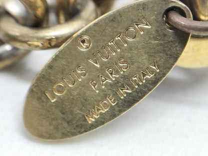 LOUIS VUITTON LOUIS VUITTON Bijou Sac Insolence Monogram Keychain Bag Charm M65087 Brown Gold Hardware Gold Plated DI0124 Key Case/Keychain