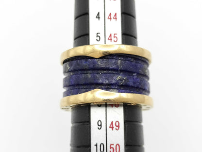 BVLGARI B.zero1 #48 Lapis Lazuli Au750 6.2g Ring 