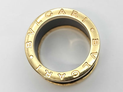 BVLGARI B.zero1 #48 Lapis Lazuli Au750 6.2g Ring 