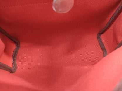 HERMES Mini Zip 20 Shoulder Bag in Rouge H Silver with Silver Hardware and K Stamp