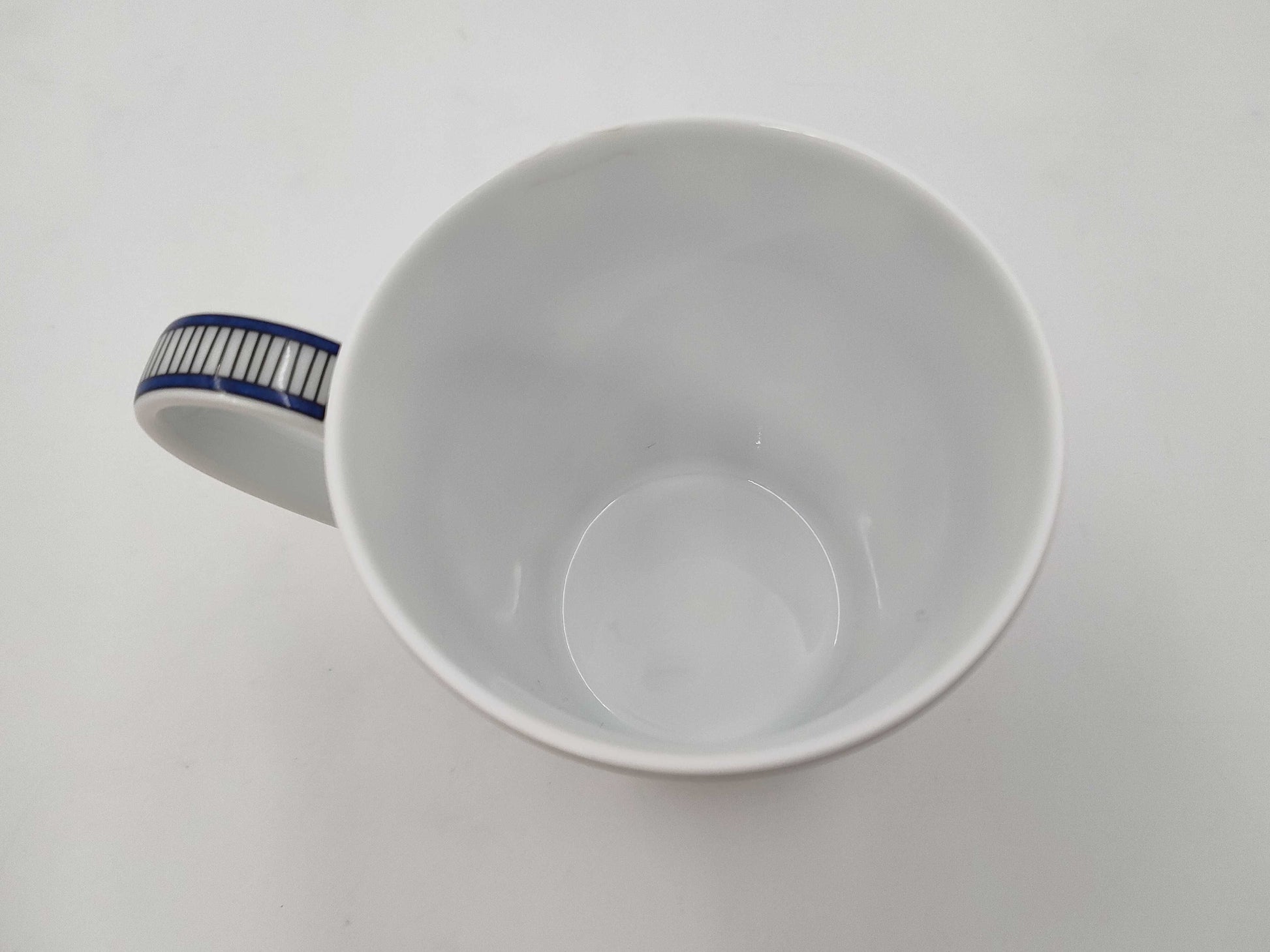 HERMES Hermès Blue Dial Mug Cup