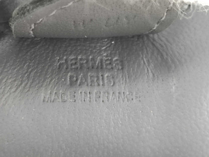 HERMES Rodeo PM Charm, Ardoise, W Stamp Charm